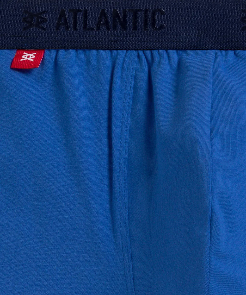 ATLANTIC 3MH-182 Трусы шорты Fashion - набор 3 шт. темно-голубой + голубой + темно-синий  фото 5