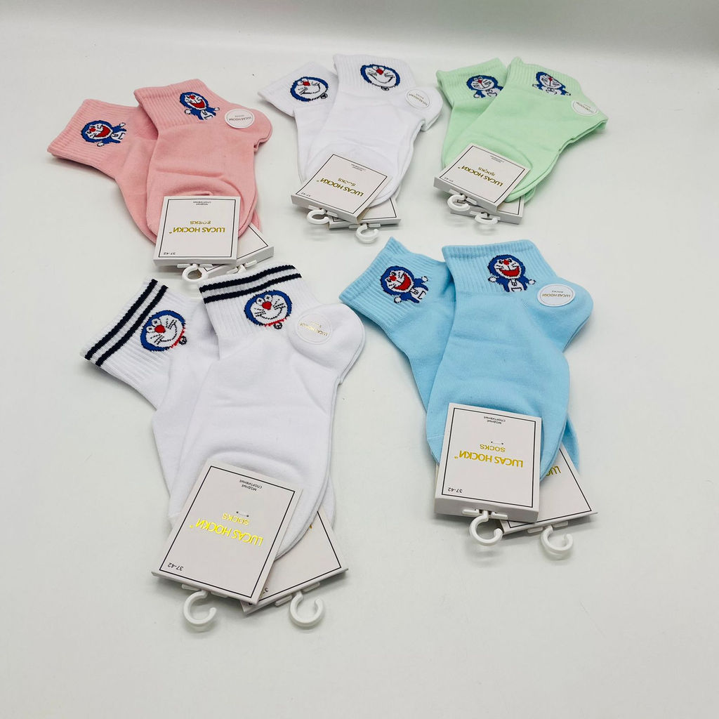 Носки короткие LUCAS - Кот Дораэмон 10 шт в уп - Storyland фото 2