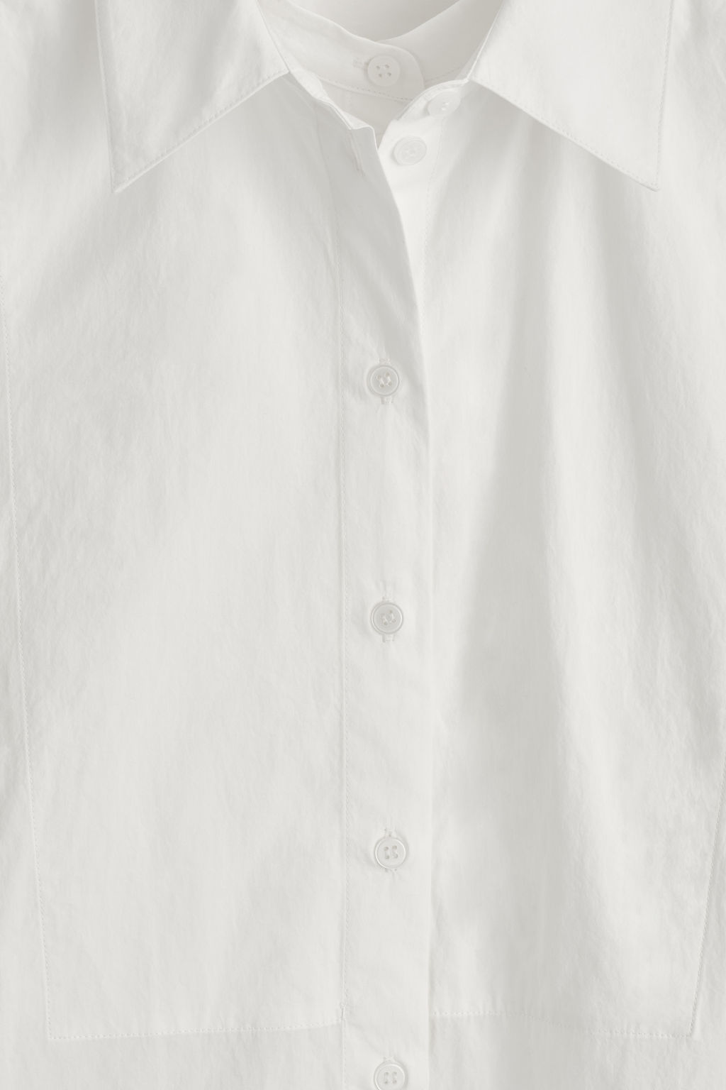 CAMISA DE ALGOD?N PIMA CON CUELLO COMBINADO - H&m фото 8