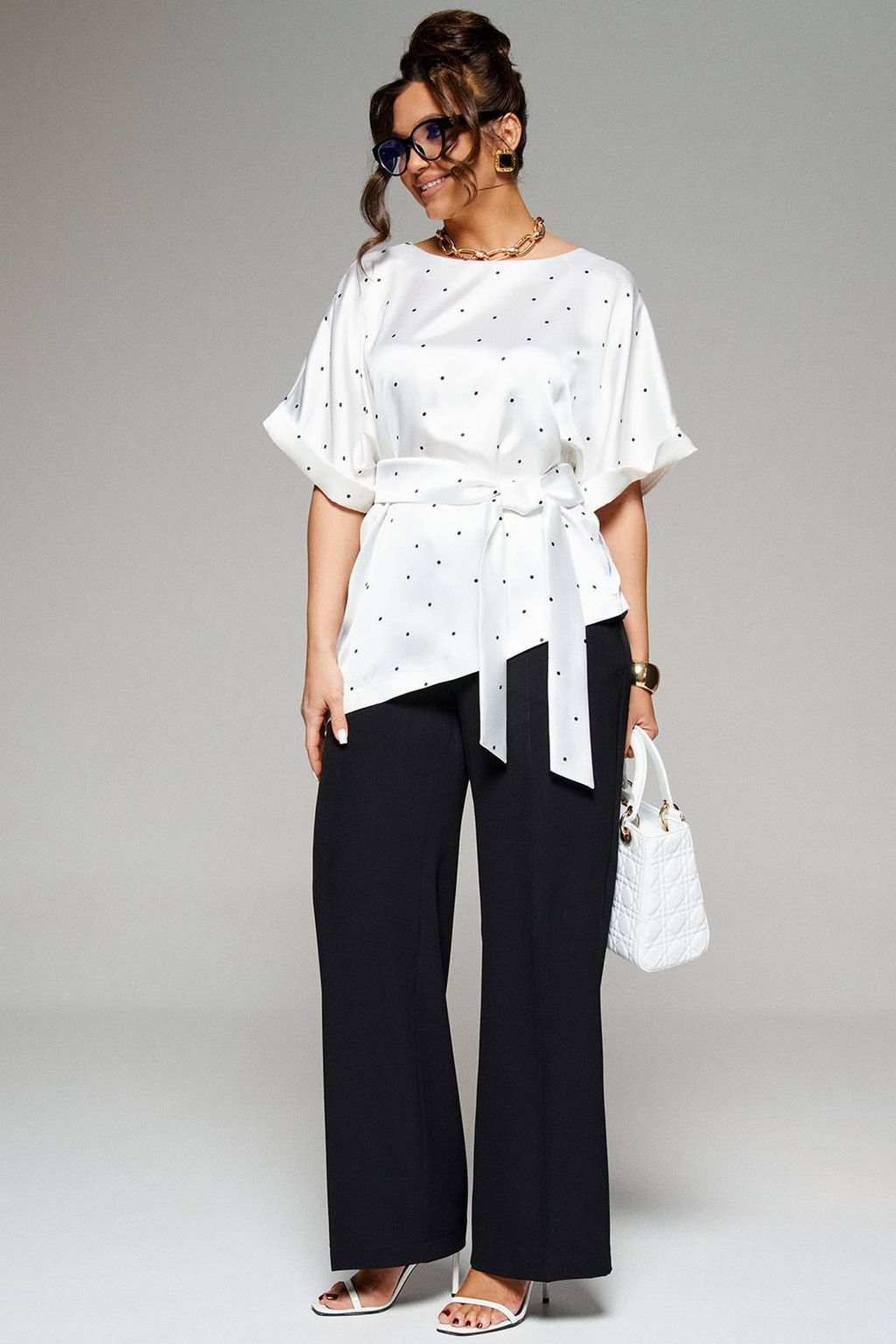 Брюки 6307 черный - B&F фото 3