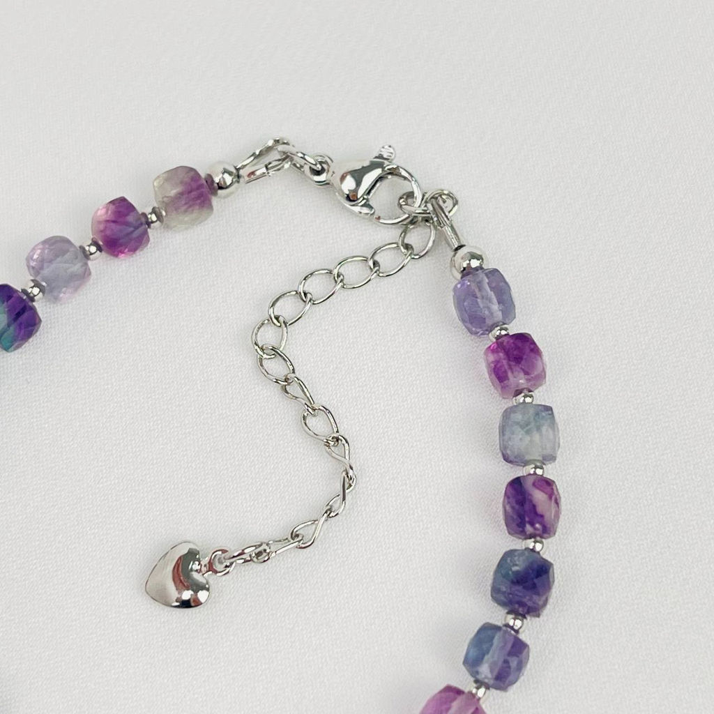 Браслет из Флюорита 16,5 см + - Радуга самоцветов фото 4