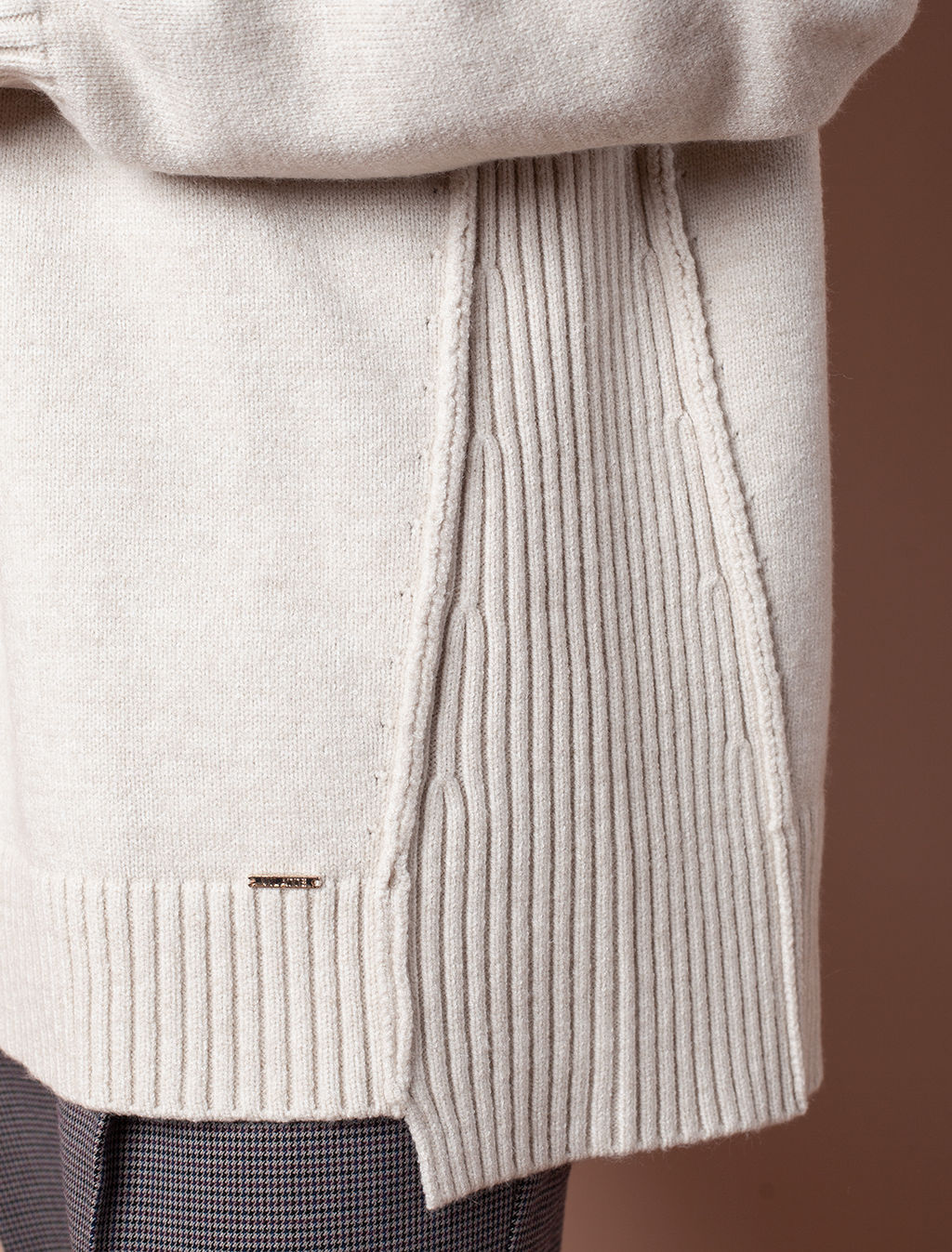 Худи из пряжи с кашемиром - Vilatte фото 3