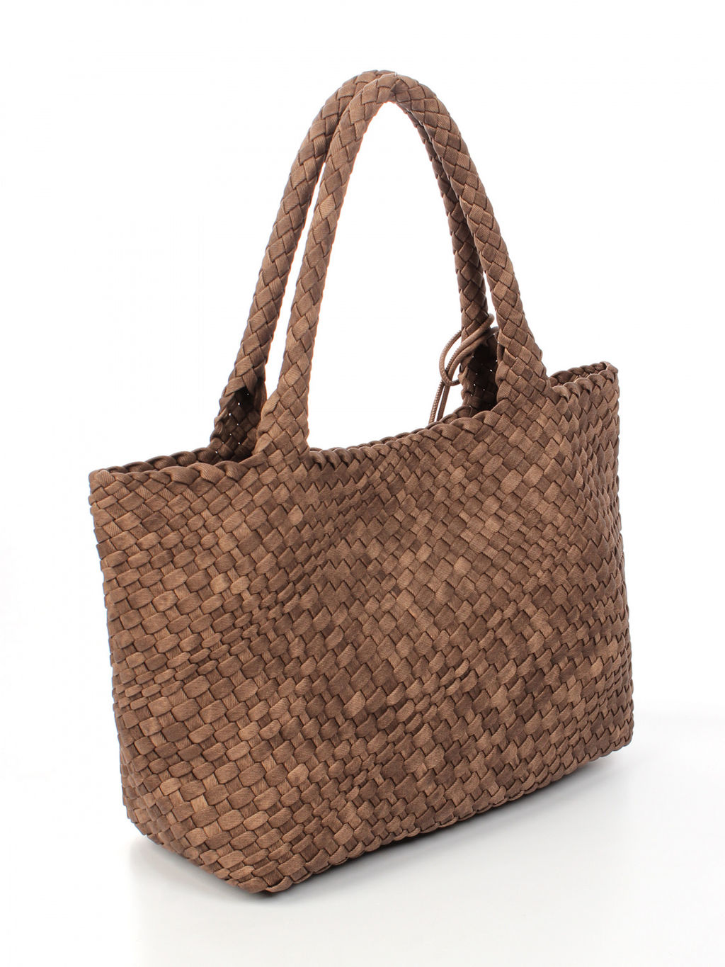 LACCOMA сумка СУ1033-А-винтаж коричневый эко кожа хлопок  фото 2