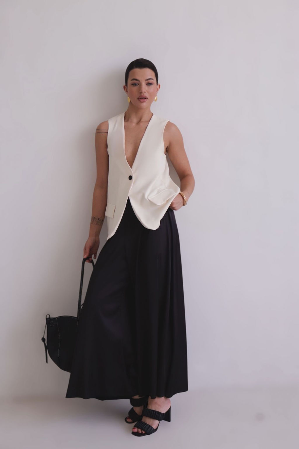 Martichelli Жилет молочный  фото 3