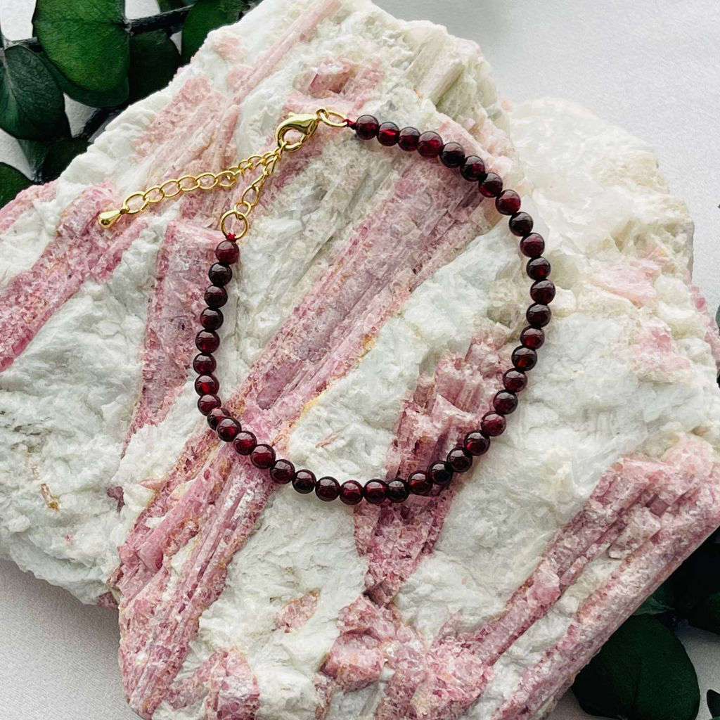 Браслет из Граната 19 см +