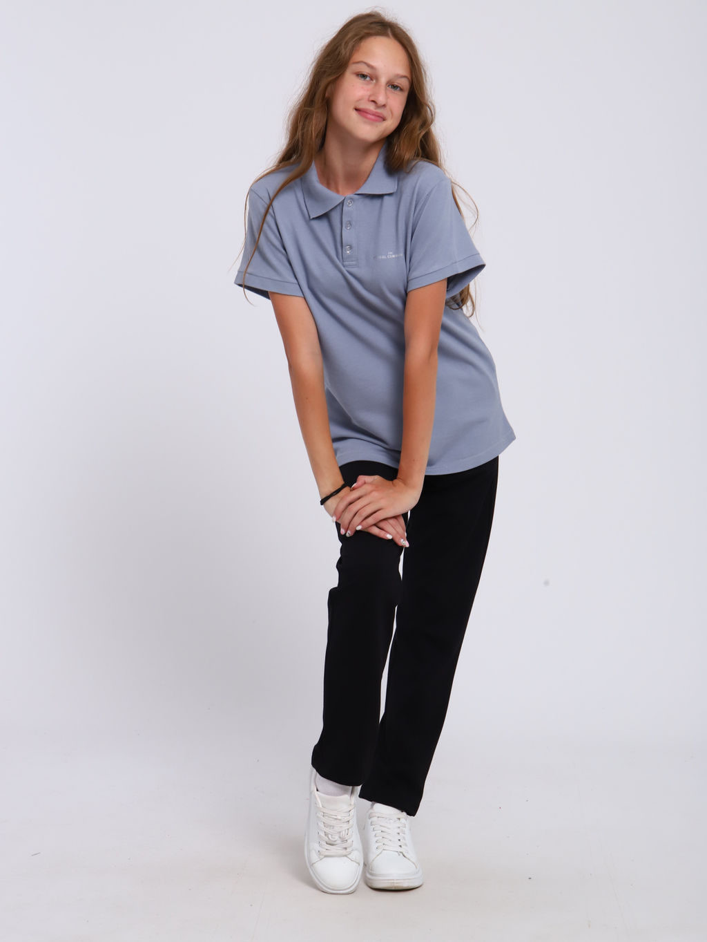 Рубашка-поло "Михаил" серый