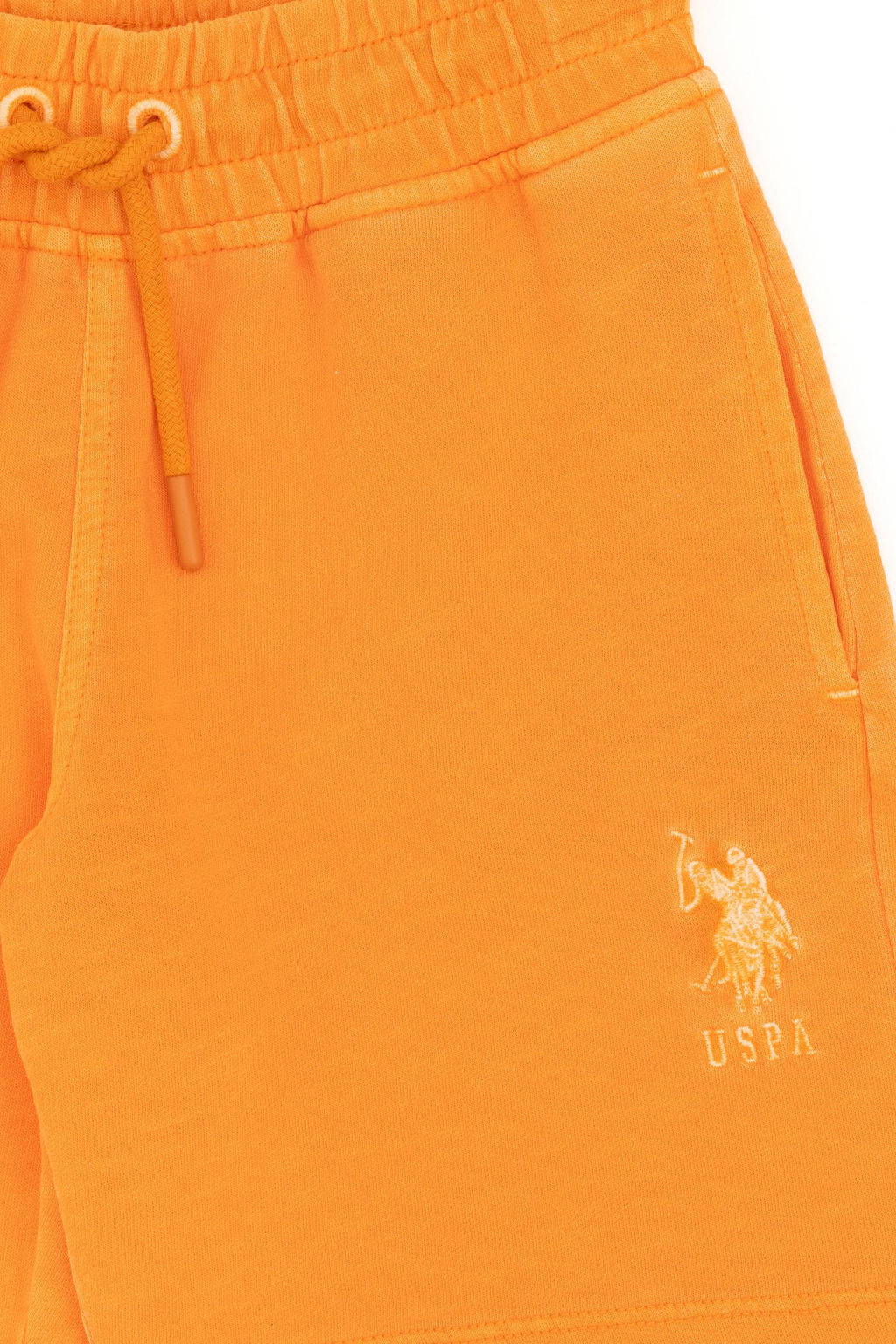 Оранжевые вязаные шорты для мальчика Неожиданная скидка в корзине - U.s. polo assn фото 3