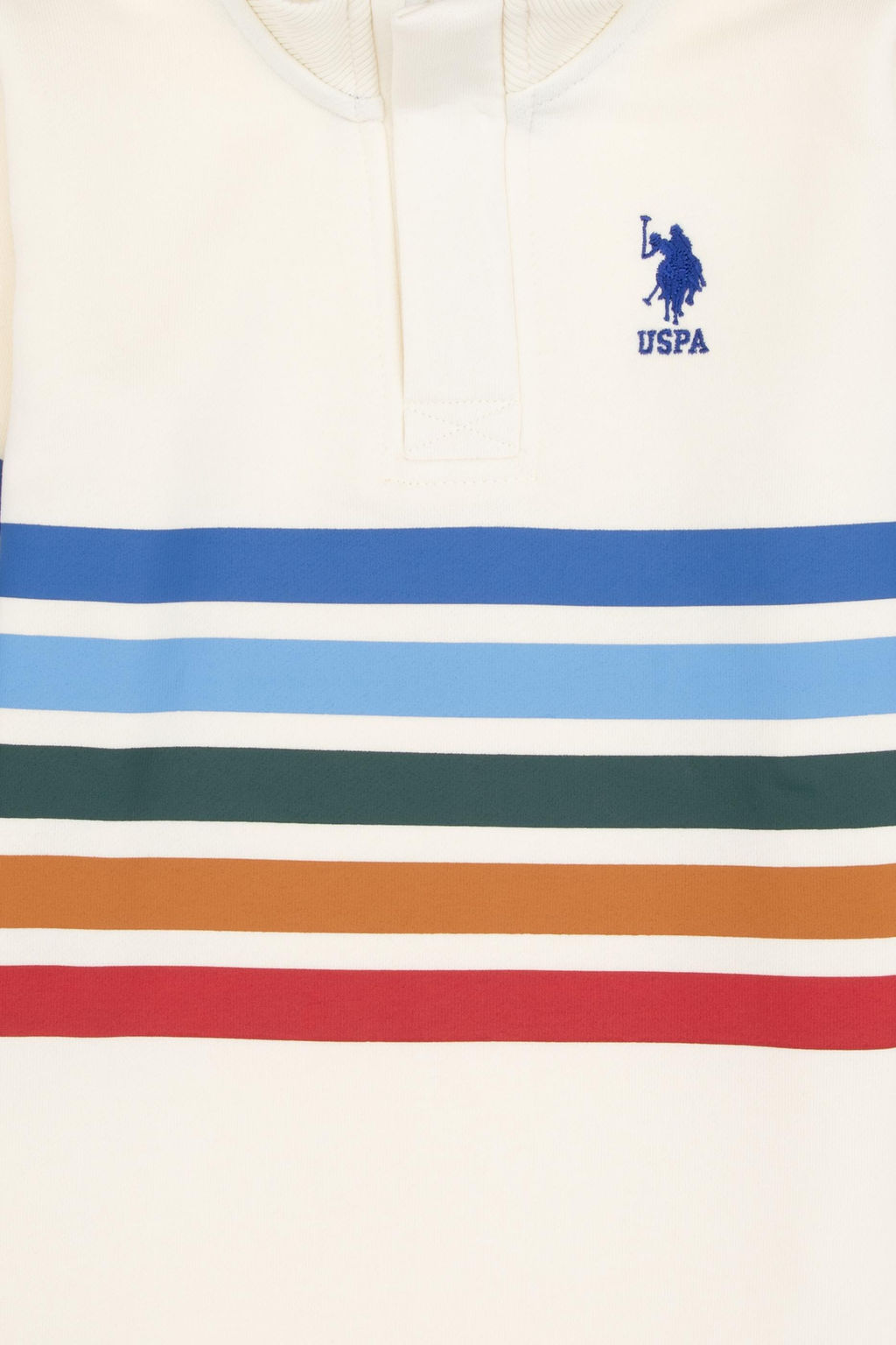 Erkek _ocuk Krem Dik Yaka Sweatshirt - U.s. polo assn фото 4