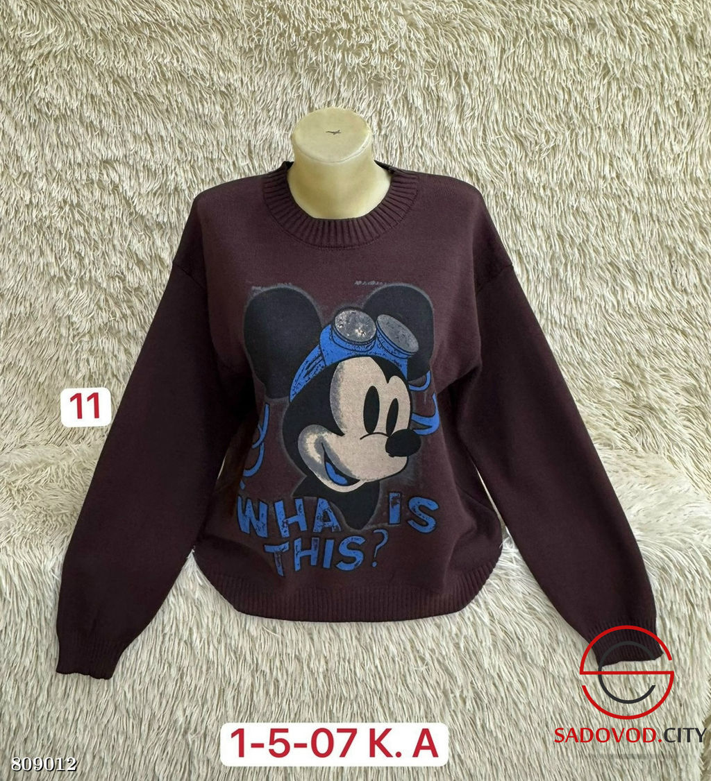 Свитер женский с рисунком - Bruno фото 6