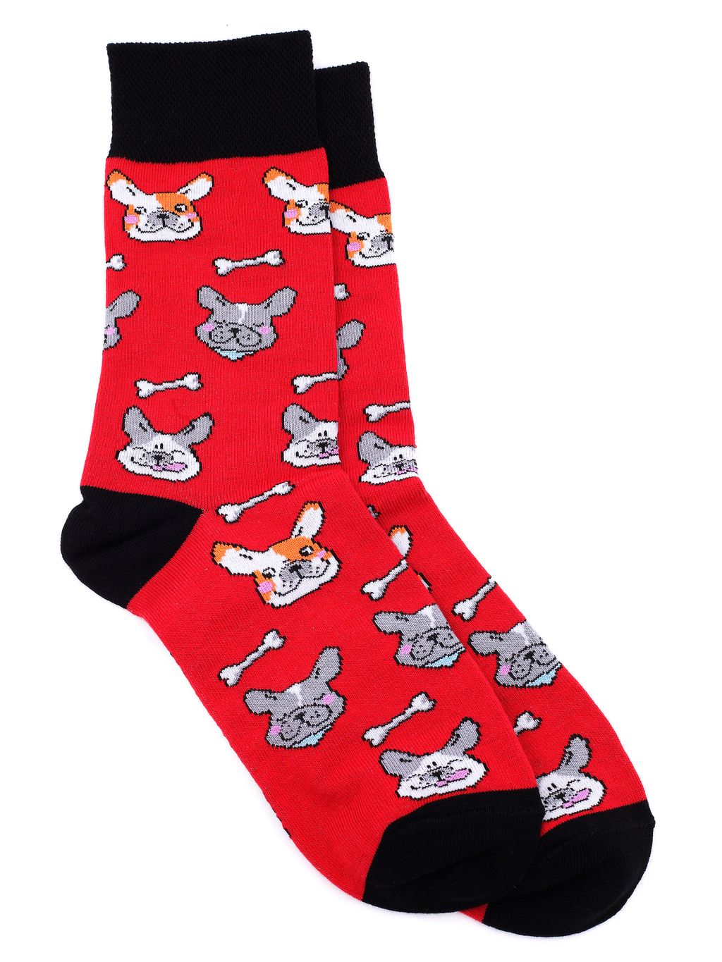 Носки р.35-40 Wow Бульдожка