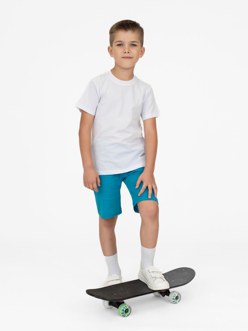 Шорты детские бирюза 462 (104)