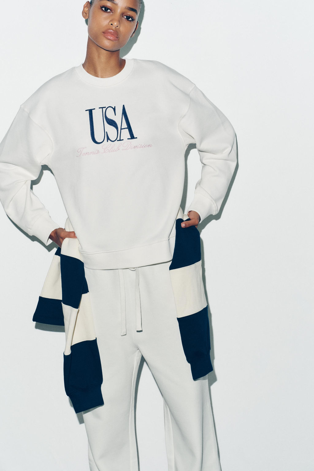 COTTON SWEATSHIRT WITH SLOGAN - Zara фото 5