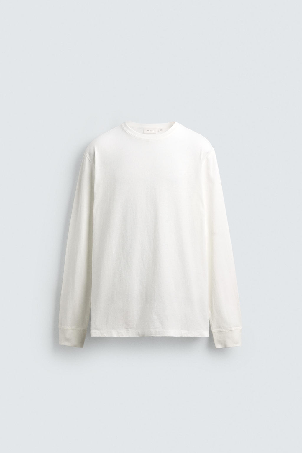 CAMISETA LIGHTWEIGHT MANGA LARGA / Blanco - Zara фото 6
