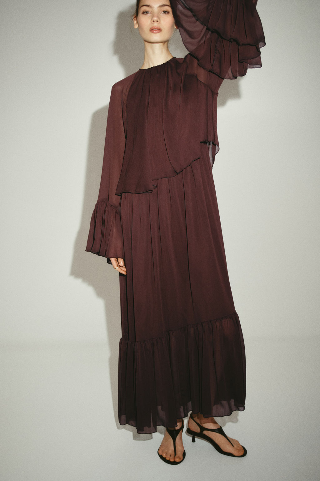Vestido oversize efecto layering - H&m фото 3