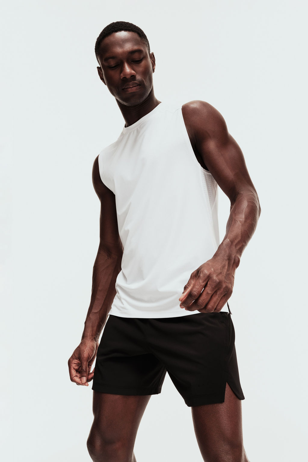 Pantal?n corto de deporte con DryMove - H&m фото 10