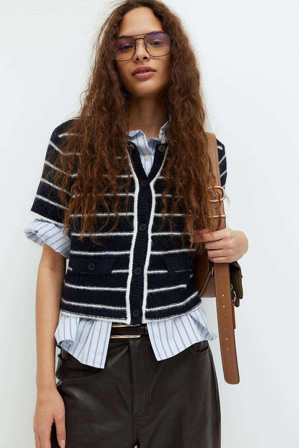 Short-sleeved cardigan - H&m фото 2