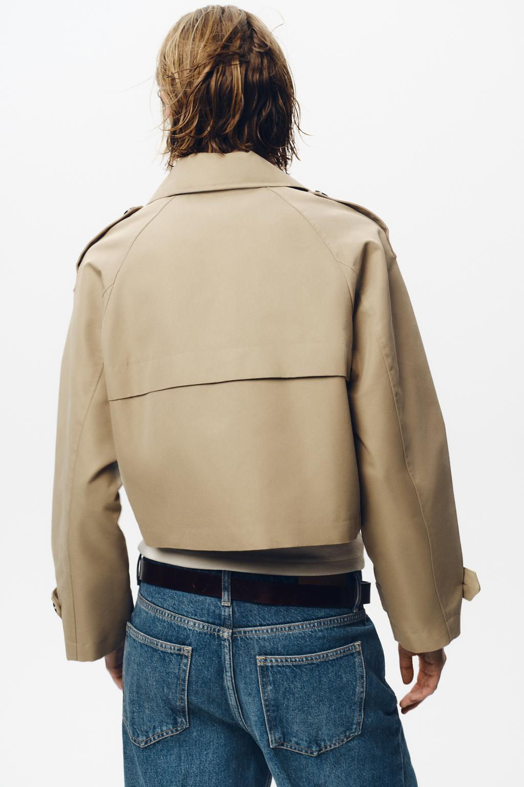 SHORT DOUBLE-BREASTED JACKET - Zara фото 3