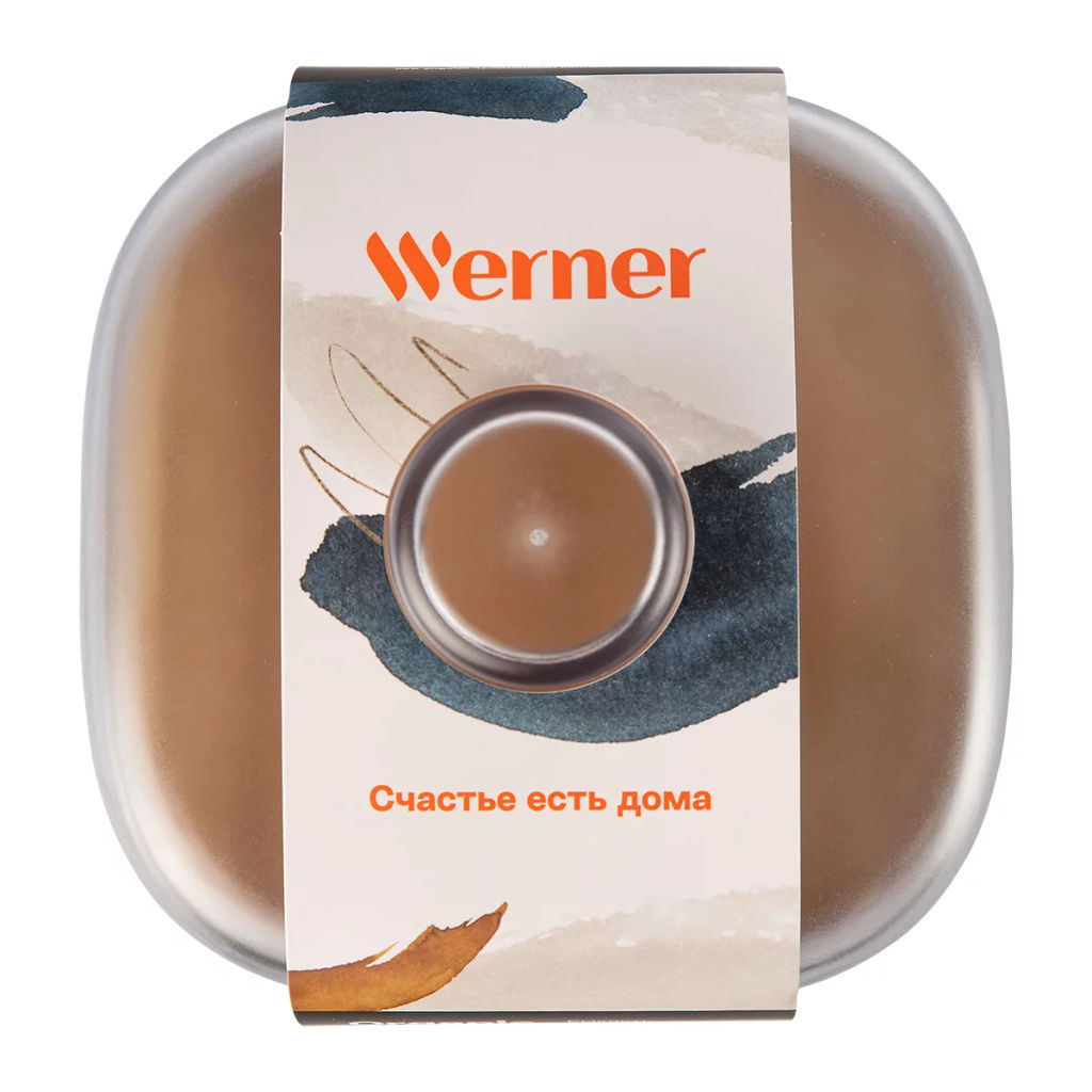 51216 WERNER Емкость для хранения сыра ORGANIC 17х17х10 см. Материал: дерево акации, пластик.  фото 4