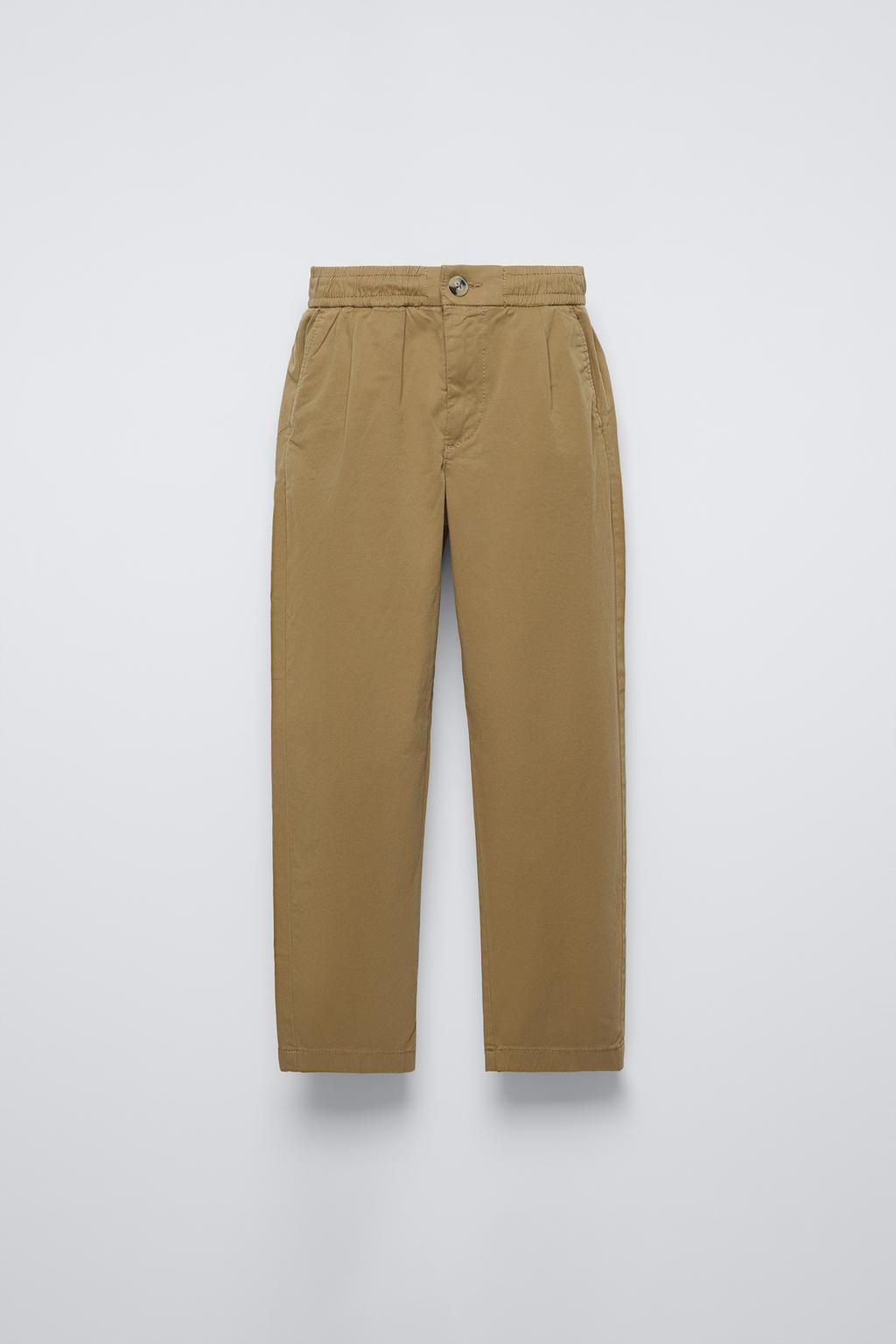 TAPERED DARTED TROUSERS - Zara фото 5