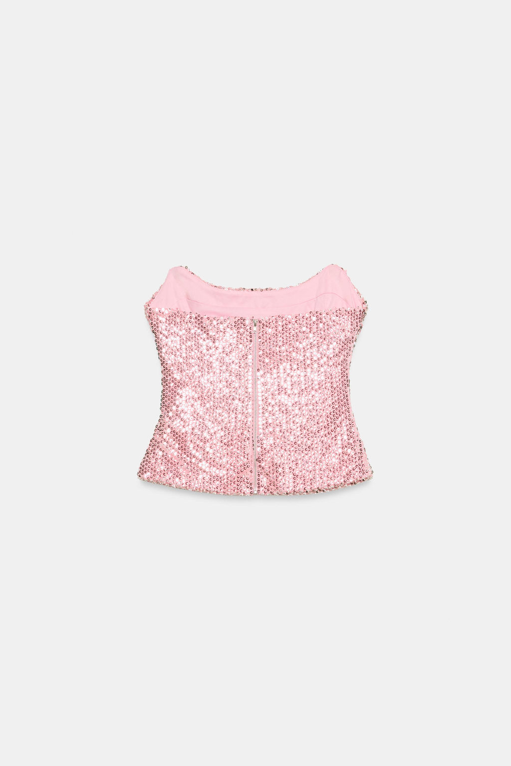 TOP PALABRA DE HONOR LENTEJUELAS / Rosa - Zara фото 4