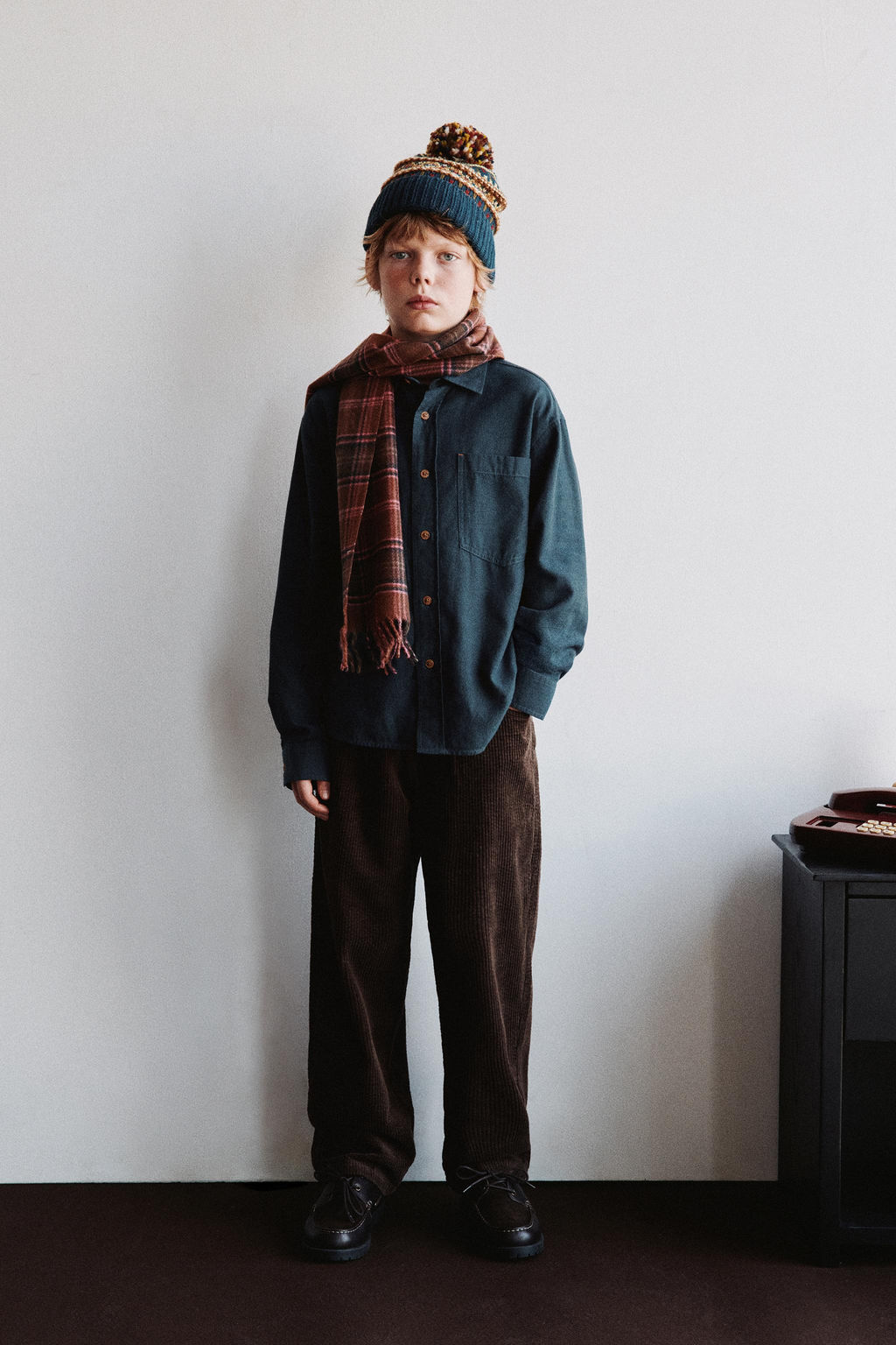 FLANNEL SHIRT WITH POCKET - Zara фото 5