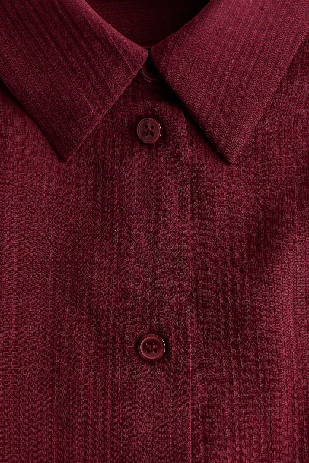 Camisa oversize con efecto arrugado - H&m фото 4