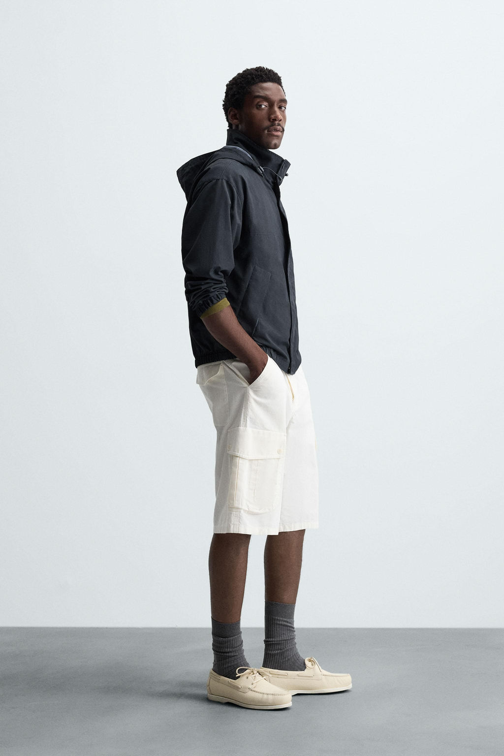 WATER-REPELLENT TECHNICAL JACKET - Zara фото 4
