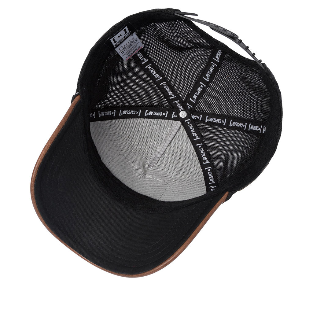 Бейсболка CAPSLAB арт. CL/GOT/1/PCT/MOT Game of Throne Mother Of Dragons (черный / коричневый)