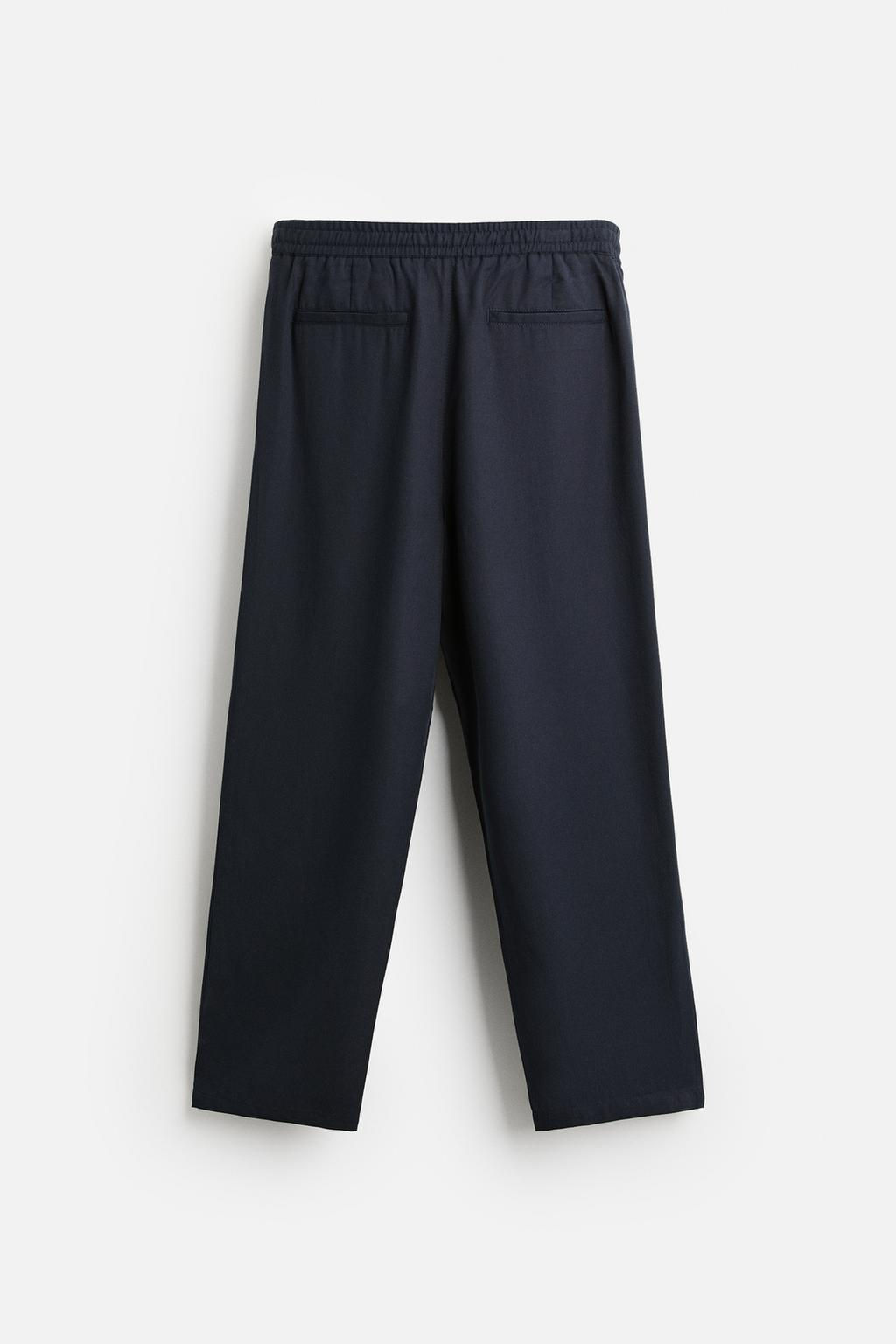 LYOCELL JOGGER WAIST TROUSERS - Zara фото 37