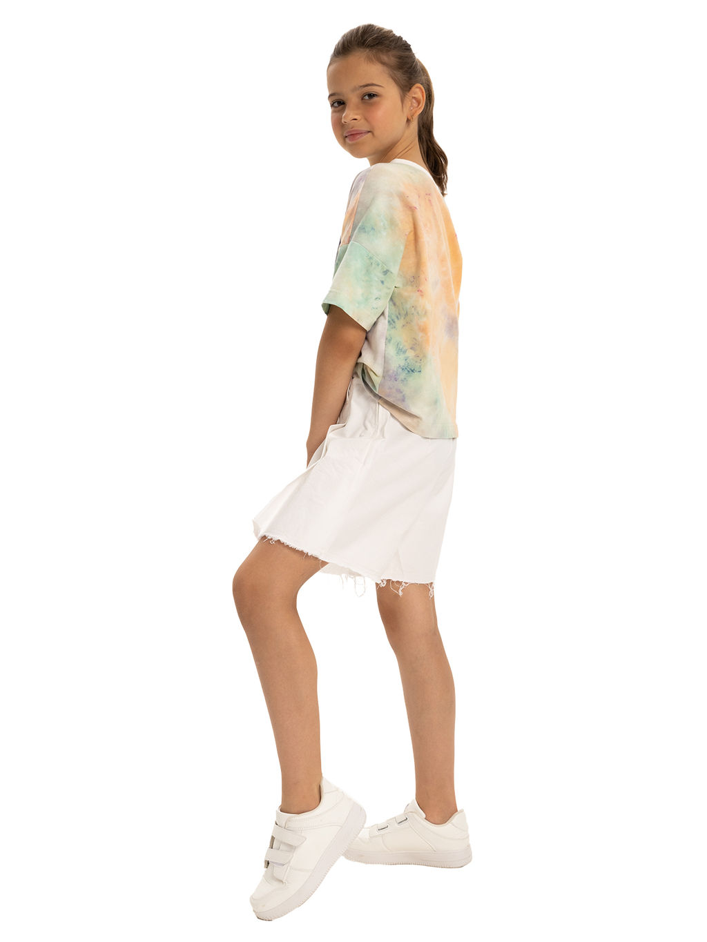 Юбка-шорты дев. О56439