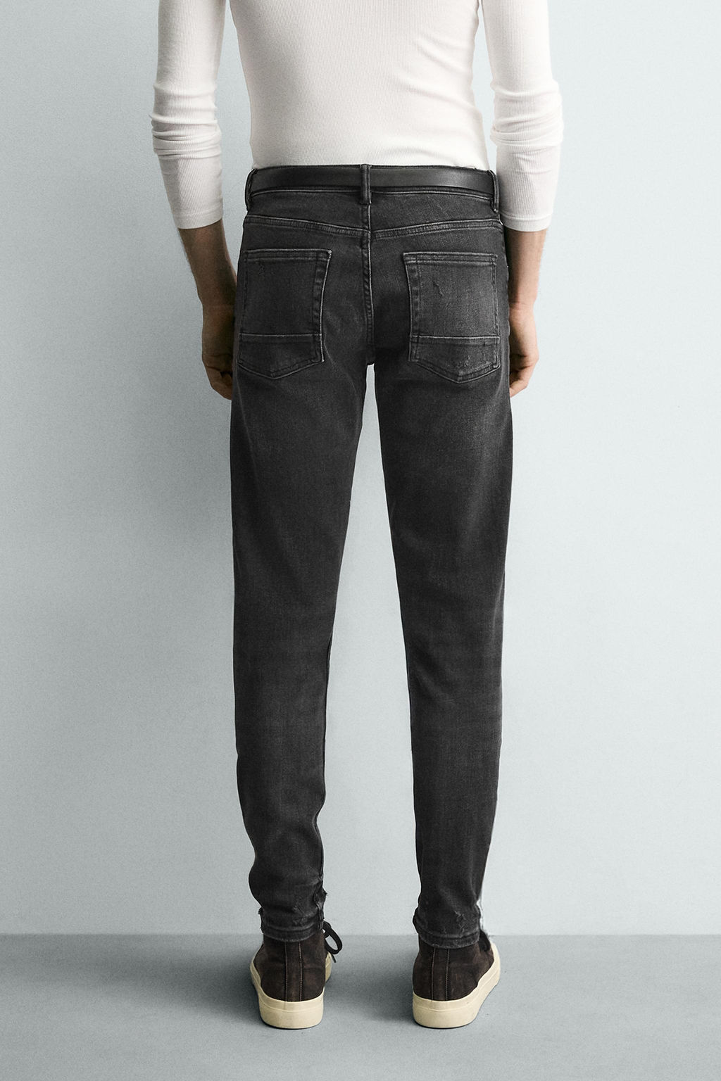 JEANS SKINNY FIT / Carb?n - Zara фото 12