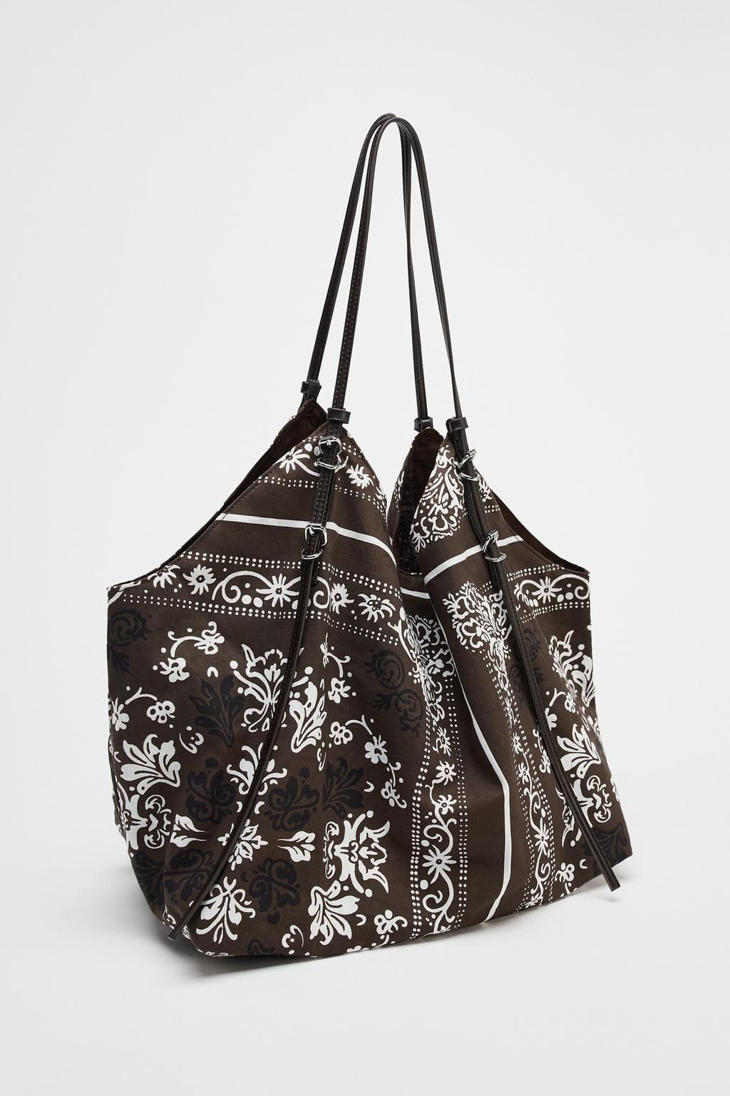 PRINTED TOTE BAG - Zara фото 3