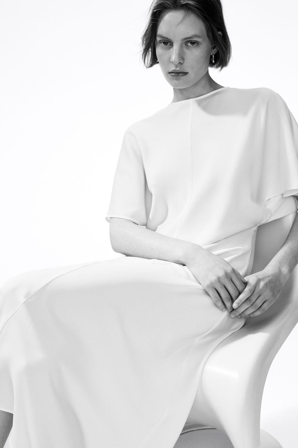 Vestido midi de sat?n - H&m фото 6