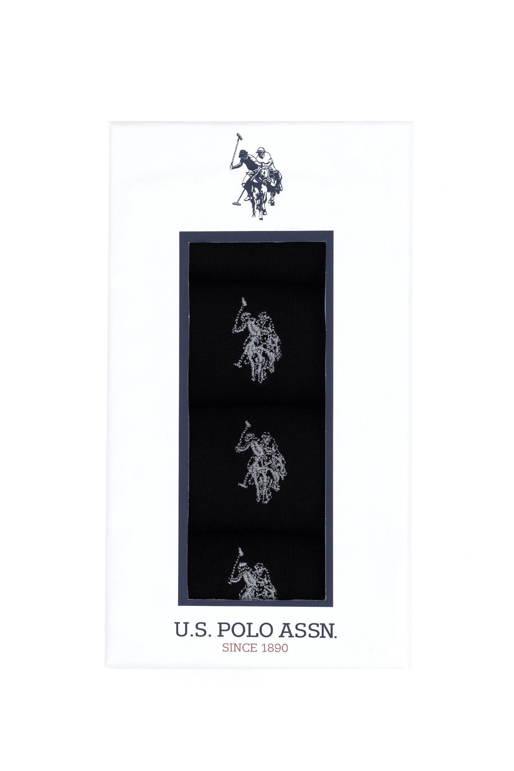 Мужские черные носки - U.s. polo assn фото 4