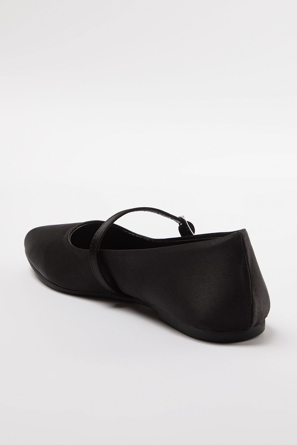 Trendyol Shoes Siyah Saten Mary Jane Bantl? Badem Burun Kad?n Babet TAKAW25BE00005 - Trendyolmilla фото 12