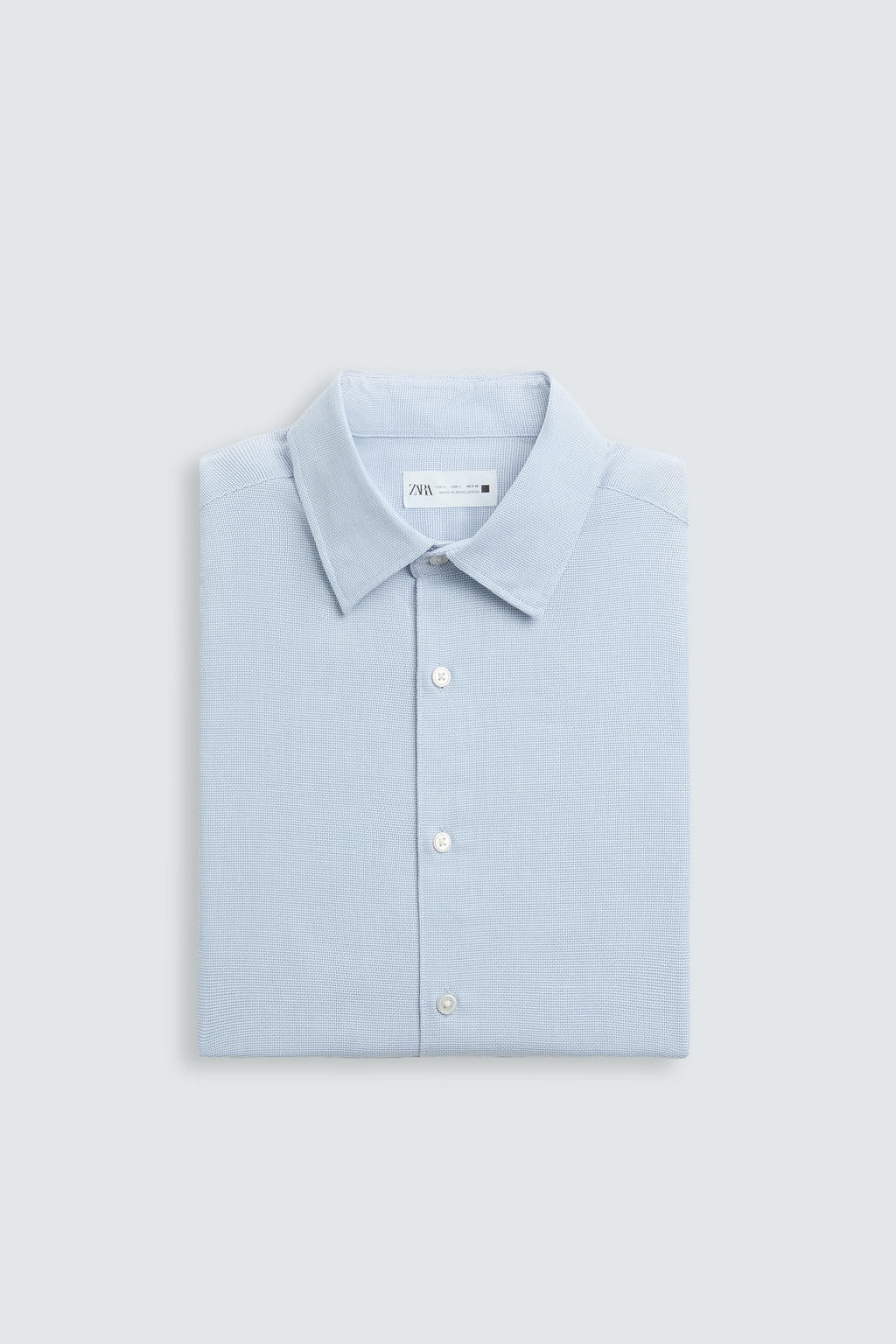 EASY CARE TEXTURED SHIRT - Zara фото 9