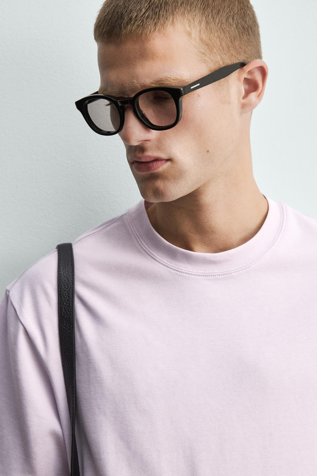 CAMISETA RELAXED FIT INTERLOCK /04 / Rosa / Lila