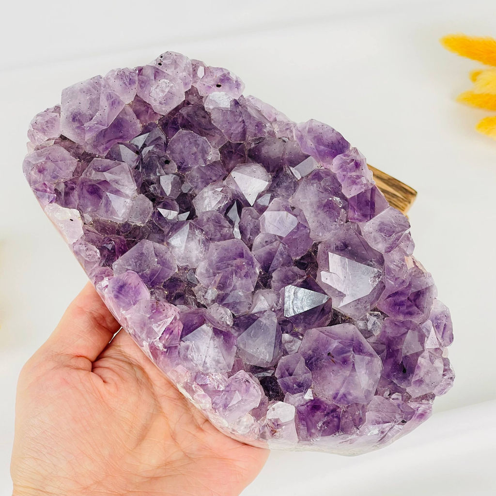 Друза Аметиста на подставке