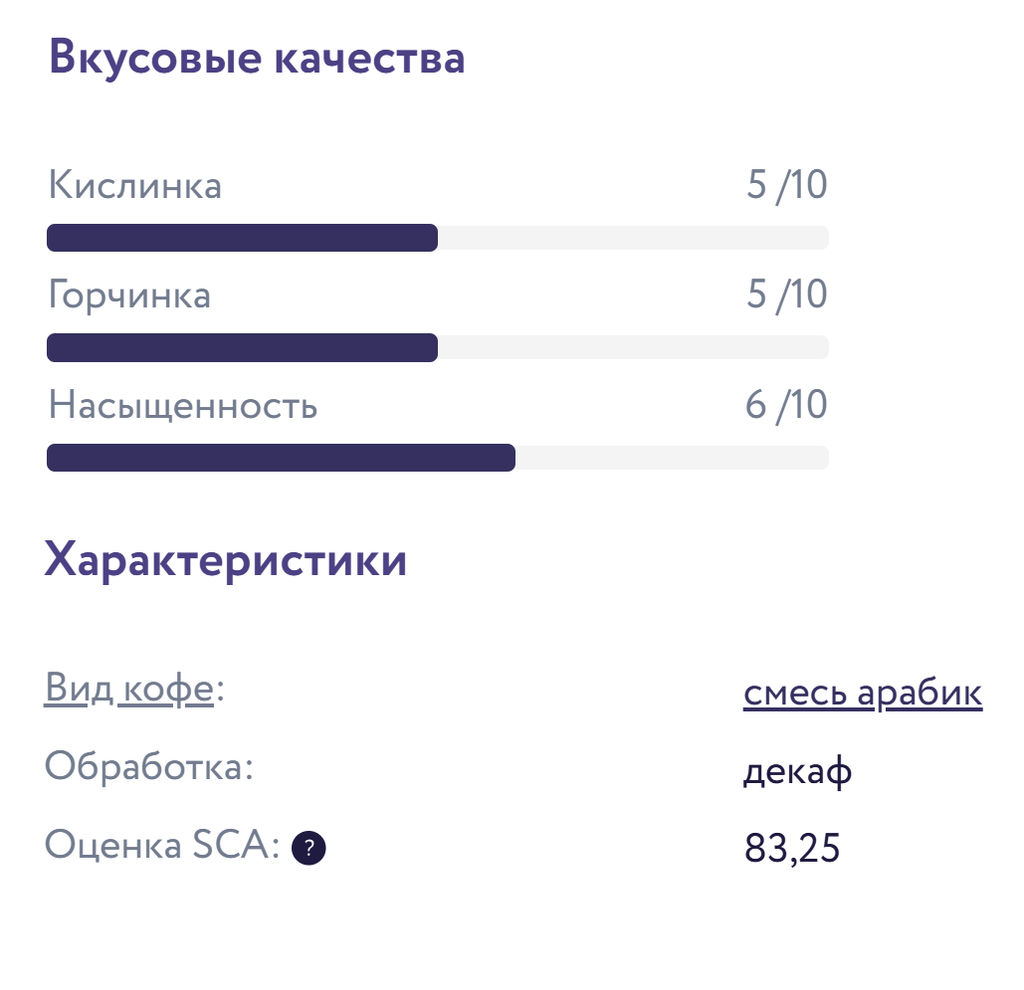 Кофе без кофеина Гватемала Декаф  Свежеобжаренный кофе, 250г - Torrefacto фото 2