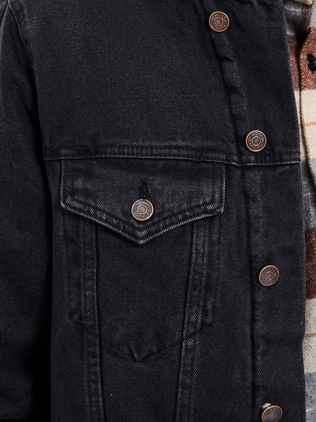 Мужская джинсовая куртка - Mossmore фото 29