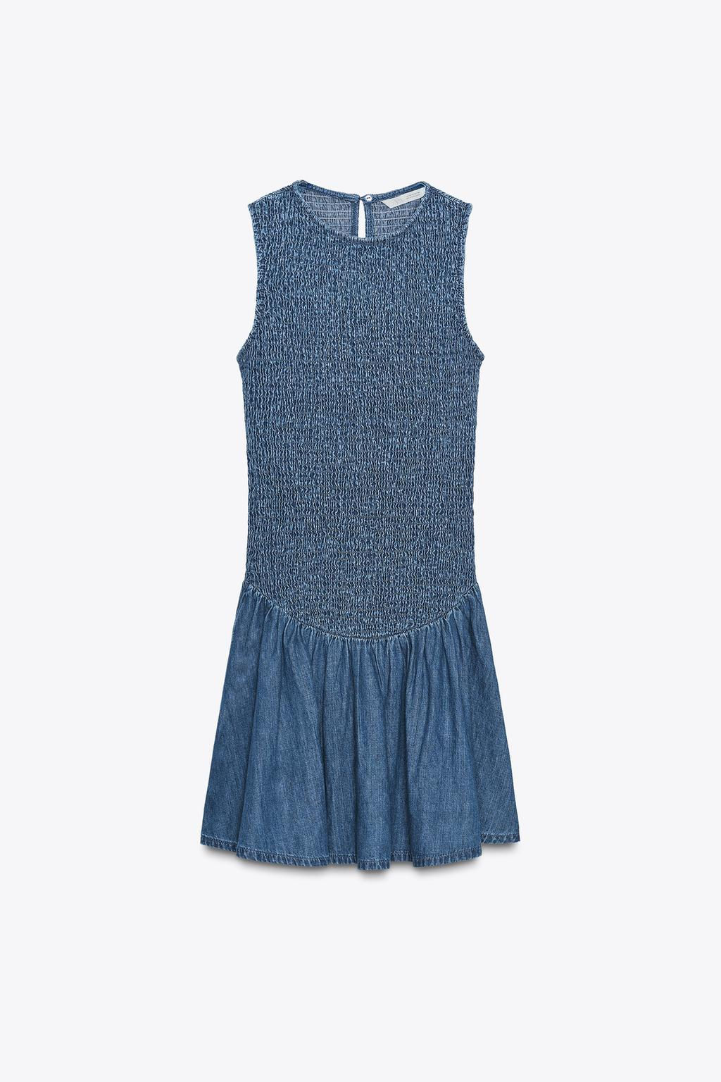 SHORT HONEYCOMB DRESS - Zara фото 5
