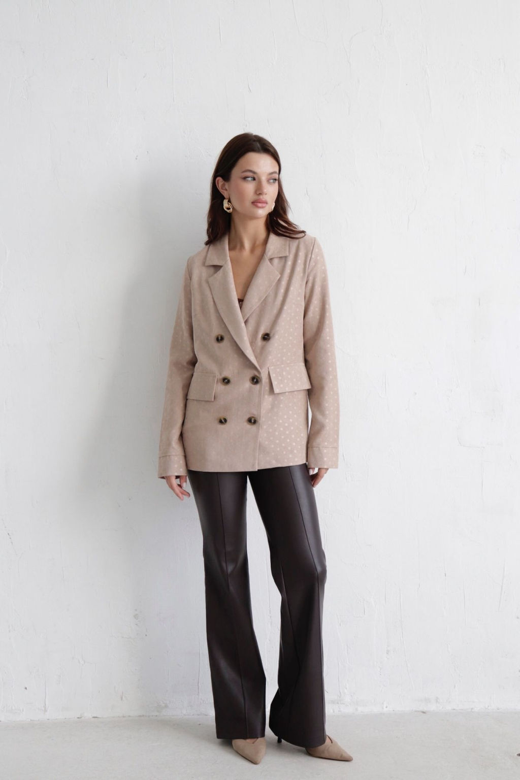 Двубортный жакет с английским воротником - Martichelli фото 63