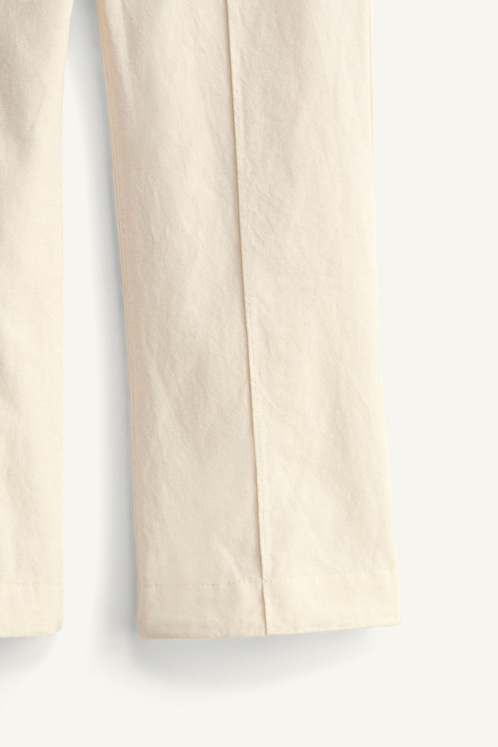 PANTAL?N FLARE PESPUNTES LIMITED EDITION / Crudo claro - Zara фото 10