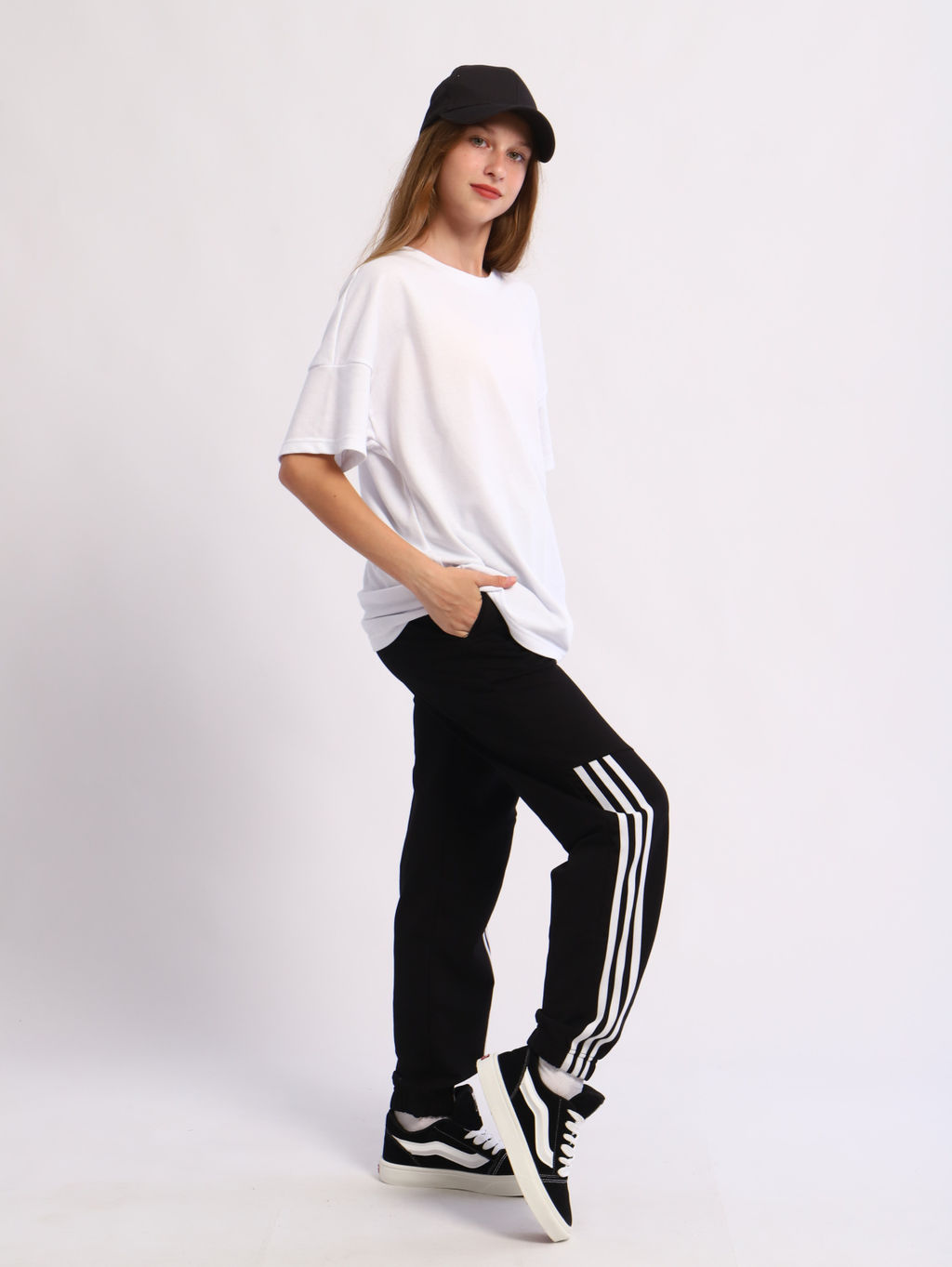 Ладошки / Брюки Бег черный  фото 5