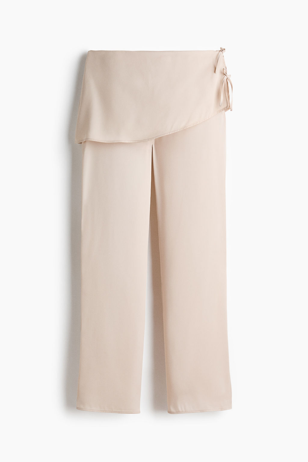 Pantal?n de sat?n con falda superpuesta - H&m фото 2