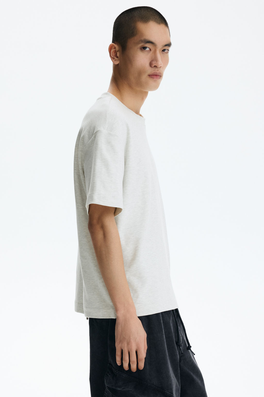 Camiseta interlock Loose Fit - H&m фото 8