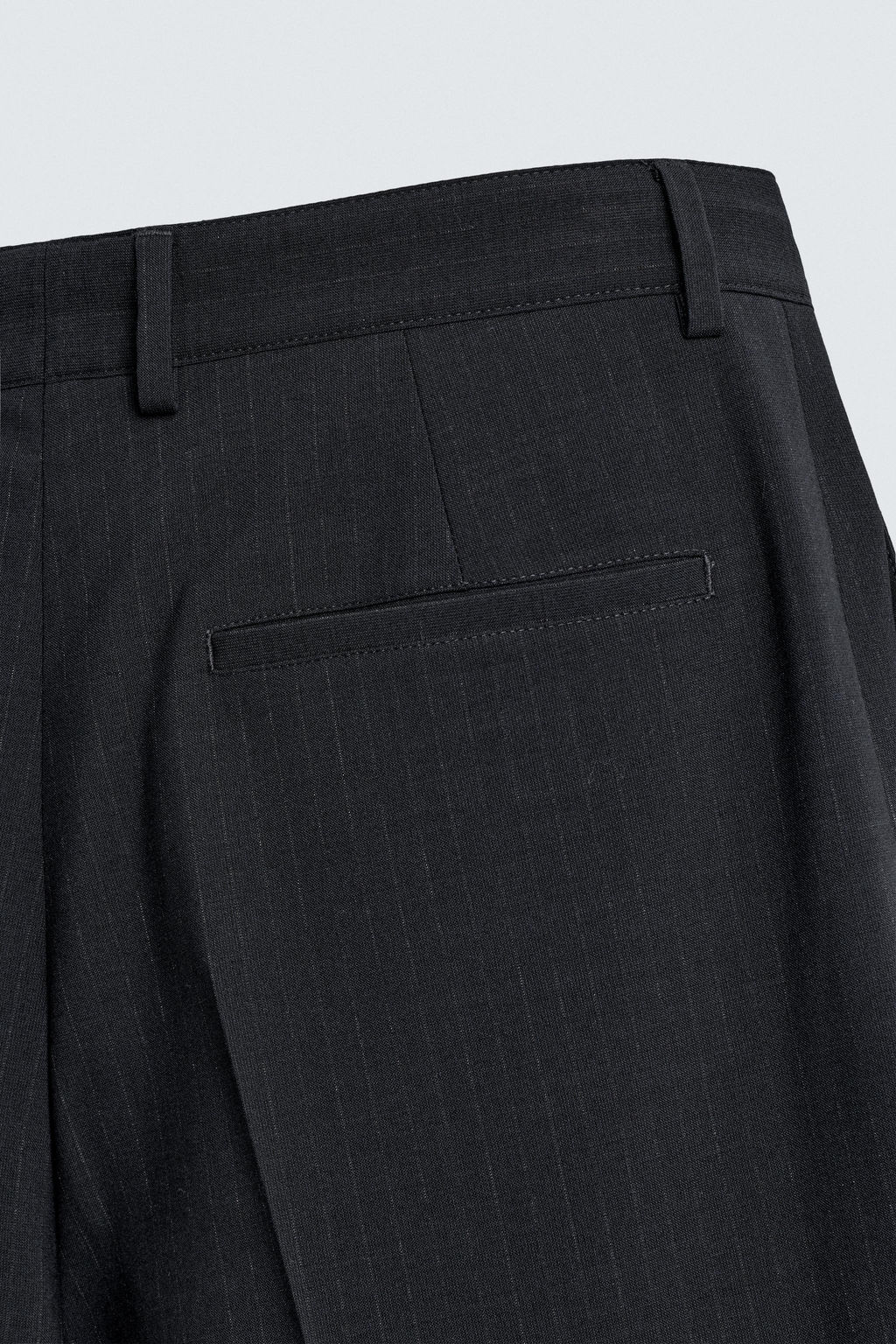 STRIPED SUIT TROUSERS