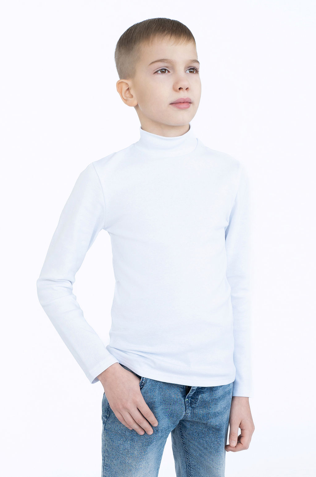 Джемперводолазка белая