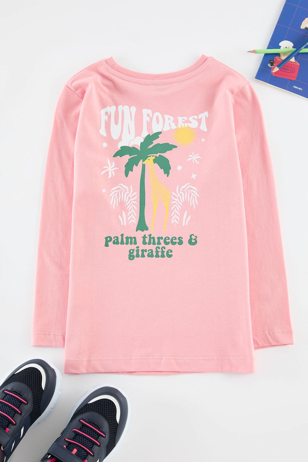 Gul Kurusu Erkek Cocuk S?rt Bask?l? Orme T-Shirt TKDAW25TS00030 - Trendyolmilla фото 2