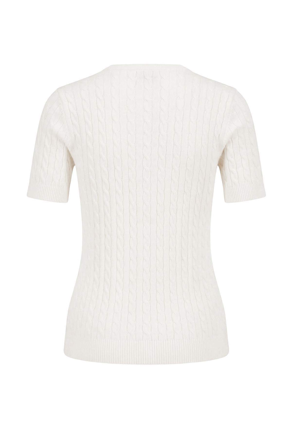 Ekru At Nak?sl? Sac Orgu Triko Bluz TWOSS26BZ00137 - Trendyolmilla фото 2